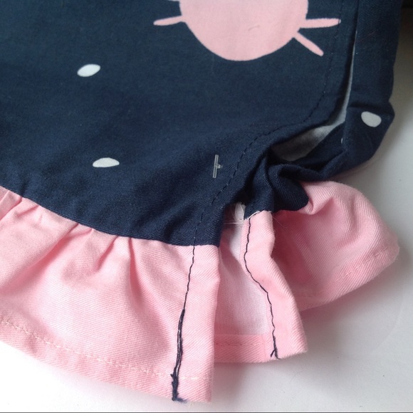 Pantry Apron Coffee Right Meow NWT Blue Pink NWT - Picture 12 of 16